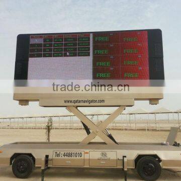 YEESO Outdoor Mobile LED Advertising Trailer YES-T12