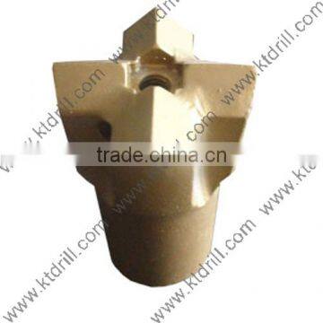 kT Furnace Tapping cross type rock drill bit