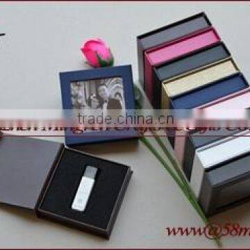 Empty USB Flash Drive Packaging Gift Box