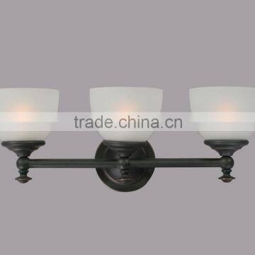 Modern 3*Lights Wall Lamp/Corridor Light With Crystal Glass Lamp Shade photo-4