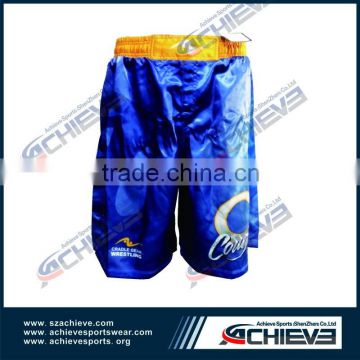 custom men fashion fight shorts MMA Short grappling shorts with high quality