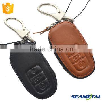 3 Button Car Genuine Leather Smart Remote Key Shell Case Cover For Audi A1 A3 A4 A6 A5 A7 A8 Q3 Q5 S5 S6 RS TT