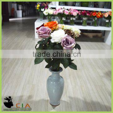 Natural Touch Silk Artificial Flower for Wedding Decoration , Artificial Flower Making