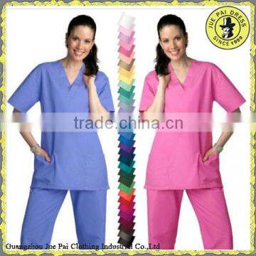 100% cotton wholesale hospital doctor uniform