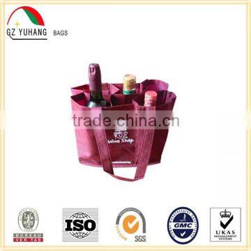 6 bottles packing wine bag