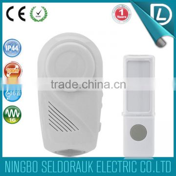 OEM/ODM available smart wireless free socket industrial doorbell wireless