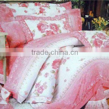 Soft wedding style bedding set