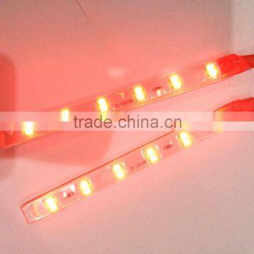 12V 3528 24SMD Car Lights Red Flasher Waterproof Led Strip light