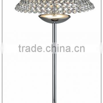 crystal shade led light table decoration in 7W pure or warm white color for choice