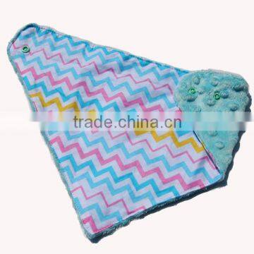 27 Colors Chevron Patterns Customized Super Soft Cotton Baby Feeding Bib