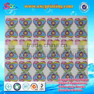 Full color printing high quality 3m film sticker vinyl sticker