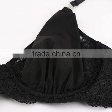 Direct Sale Breathable Push Up Large Size Sweet Girl Women Bra Set