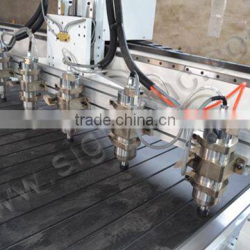Multi Heads 4 Axis Cnc Router 1325 Cnc Plywood Cutting Machine photo-2