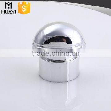 wholesale nice shape plastic perfume caps silver