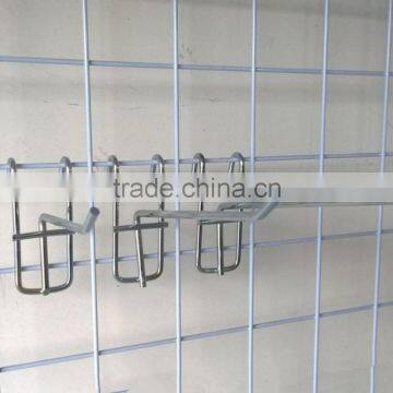 Grid Wall Bracket Peg Board Metal Display Hook