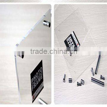 Customizing Promotion Fahsion Acrylic Photo Frame With Magnet photo-3