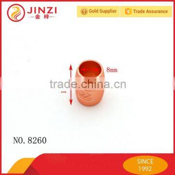 Rose Gold Finish Zinc Metal Decorative Bell Fittings for Bags