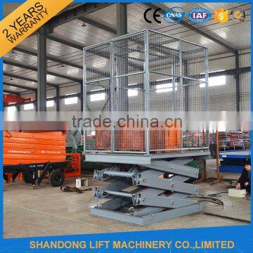 Hydraulic Fork Lifter Mini Electric Scissor Lift Platform Portable Lifter photo-3
