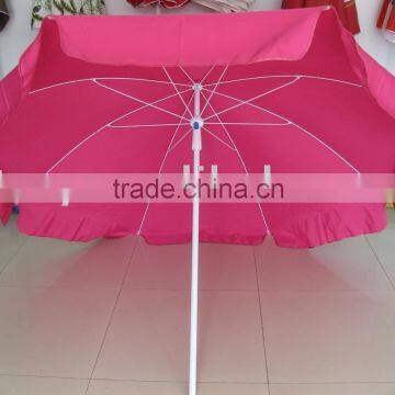 200cm promotion sun umbrella with 180g polyester fabric