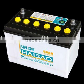 dry charged 90ah accumulator battery