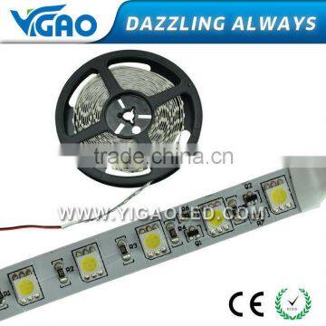 high lumen SMD 5050 flexible Strip DC12V 14.4W