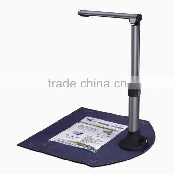 USB powered portable document visual scanner