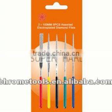 diamond electroplated needle files