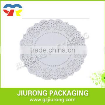 disposable High Quality Round Plain White Paper Doily                        
                                                Quality Choice