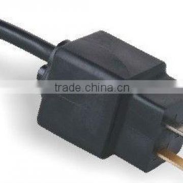 NEMA 5-15P Overcurrent protector Power cord 125V