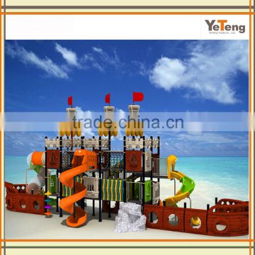 2016 Most Popular outdoor playground equipment for Children of pirate ship series