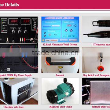 1500mj Best Seller Tattoo Laser Q Switch Nd Yag 1064nm photo-5