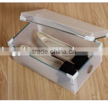 clear plexiglass shoe box