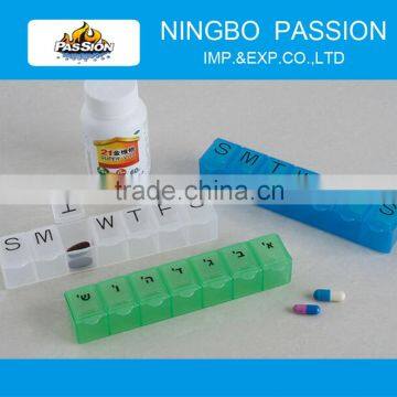 Plastic Pill Box / Plastic Medicine Boxes / 7-Day Pill Cases