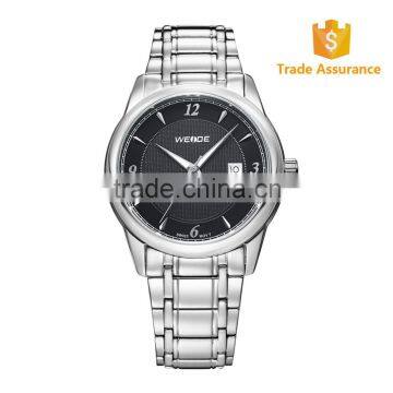 China WEIDE Brand High-end Full Steel Military Fashion Sports Quartz Men Watch 93011G photo-2