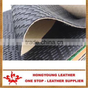 Abrasion-Resistant woven grain leather synthetic upholstery for furniture,chair cover,table mat