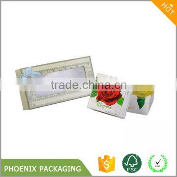 popular custom printing paper gift box for soap