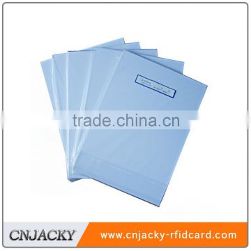 white/transparent PVC card core