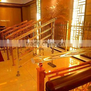 acrylic baluster for staircase crystal staircase handrail design for indoor stair