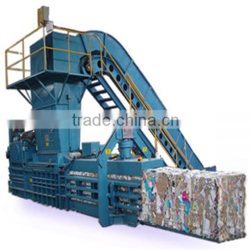 used newspaper scrap automatic baler machine