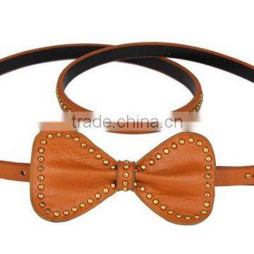 2014 Korean Fashion Ladies PU Rivet Bowknot Belt SWF-W15062925 photo-5