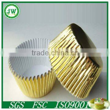 gold foil muffin cases paper cake cups