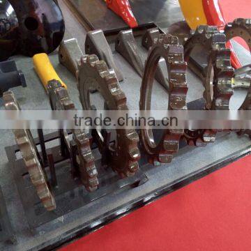 roller chain sprocket for undercarriage parts