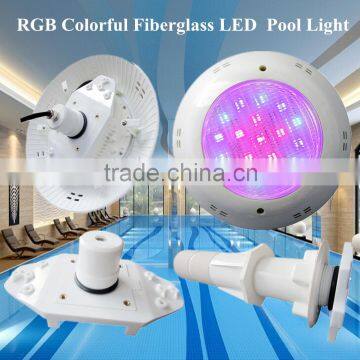 12V IP68 Waterproof RGB Colorful Fiberglass LED Pool Light