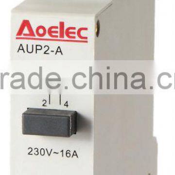 AUP2 din rail mounting Modular Pushbutton Switch