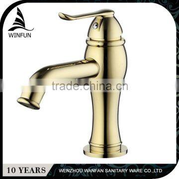 Latest style bathroom gold/rose gold basin faucet