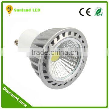 CE ROHS Certified LED Spotlight with MR16 GU10 Aluminium alloy body COB LED spotlight 4w