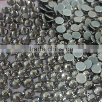 best quality extremly shine ss20 black diamond dmc rhinestone hot fix