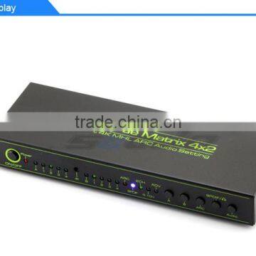 4x4 HDMI 3D HDTV HD 4K True Matrix 1.4 Switch Splitter 1080p 4 In 4 Out IR Remote photo-2