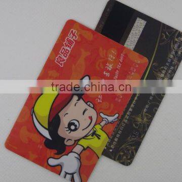 nfc business rfid pvc card / barcode id card/ nfc tag free sample from just global card