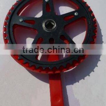 hotsale good quality wholesale price fashionable colorul bicycle chainwheel bicycle parts